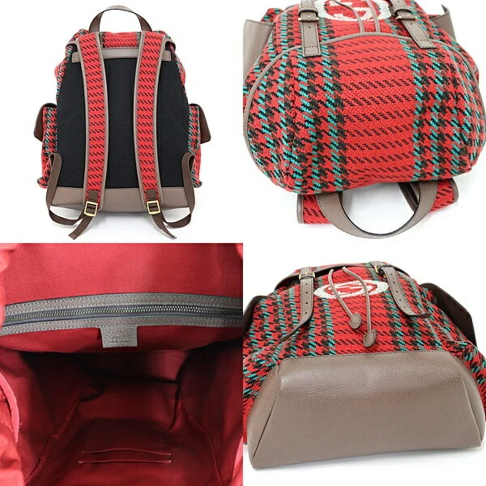 GUCCI Red Backpack - Picture 2 of 3